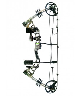 Kit arc à poulies chasse Tracker Camo - 30 / 70 LBS