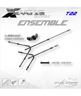 Ensemble Arc Système X-EVO 15 Recurve