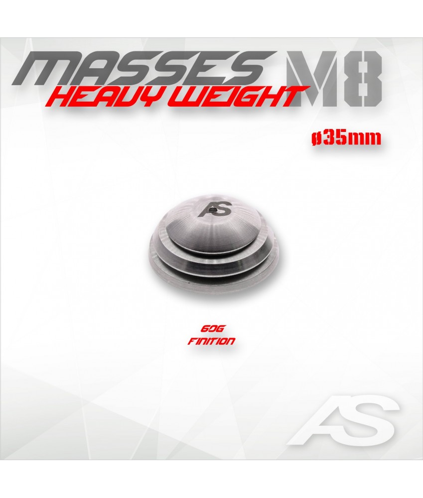 Masse de finition Arc système HW 35 mm - 60g