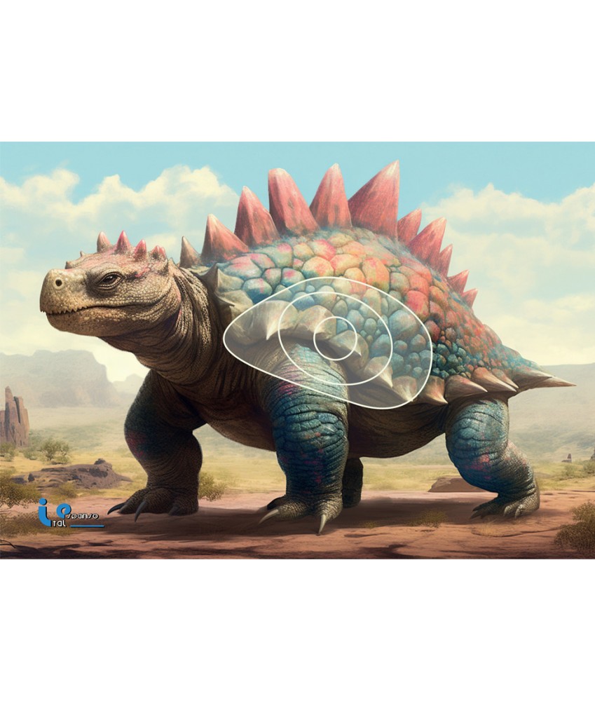 Blason 2D Ital Espanso Dinosaure