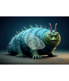 Blason 2D Ital Espanso Chenille verte