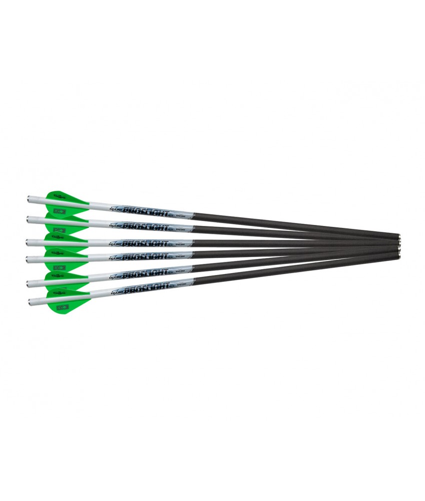 Flèches Arbalète Excalibur - Proflight Carbone 20" - Pack de 6