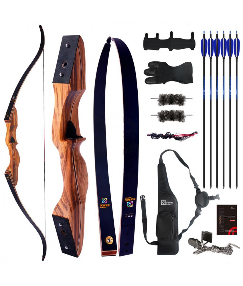 Kit arc traditionnel Sanlida Eagle X9 58"