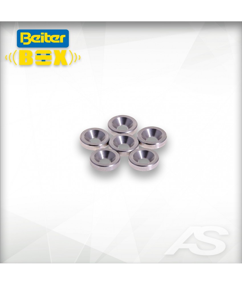 Rondelles Inox pour V-Box Beiter (Pack de 6)