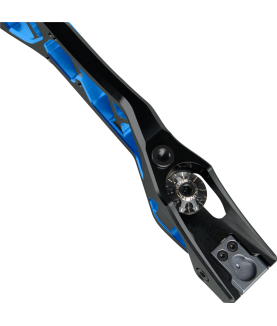 Poignée Kinetic Elezo 27" noir/bleu fixation