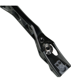 Poignée Kinetic Elezo 27" noir ano fixation